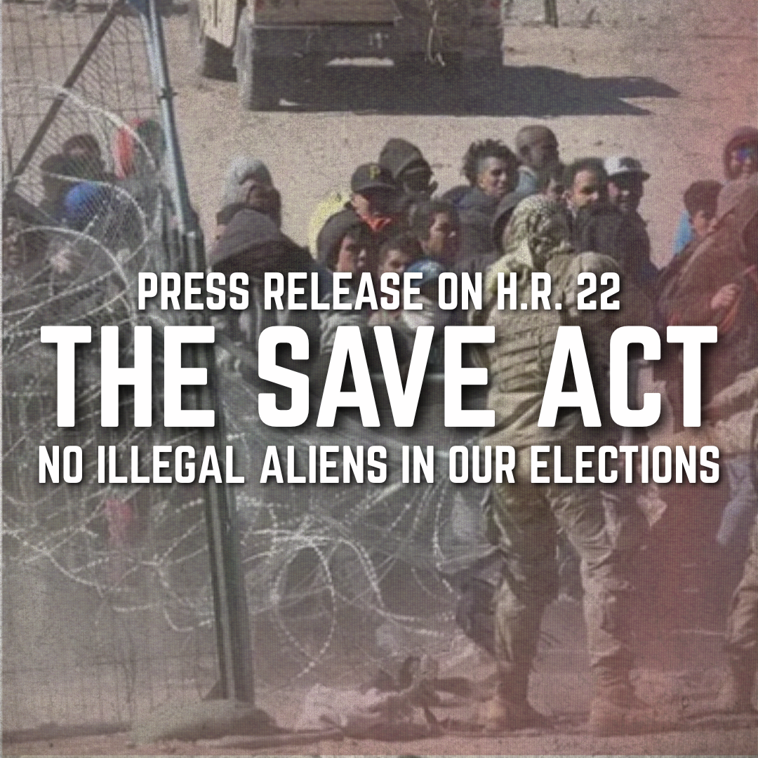 Chairwoman McClain's Statement on the House Passage of the SAVE Act Requiring Proof of Citizenship for Voter Registration