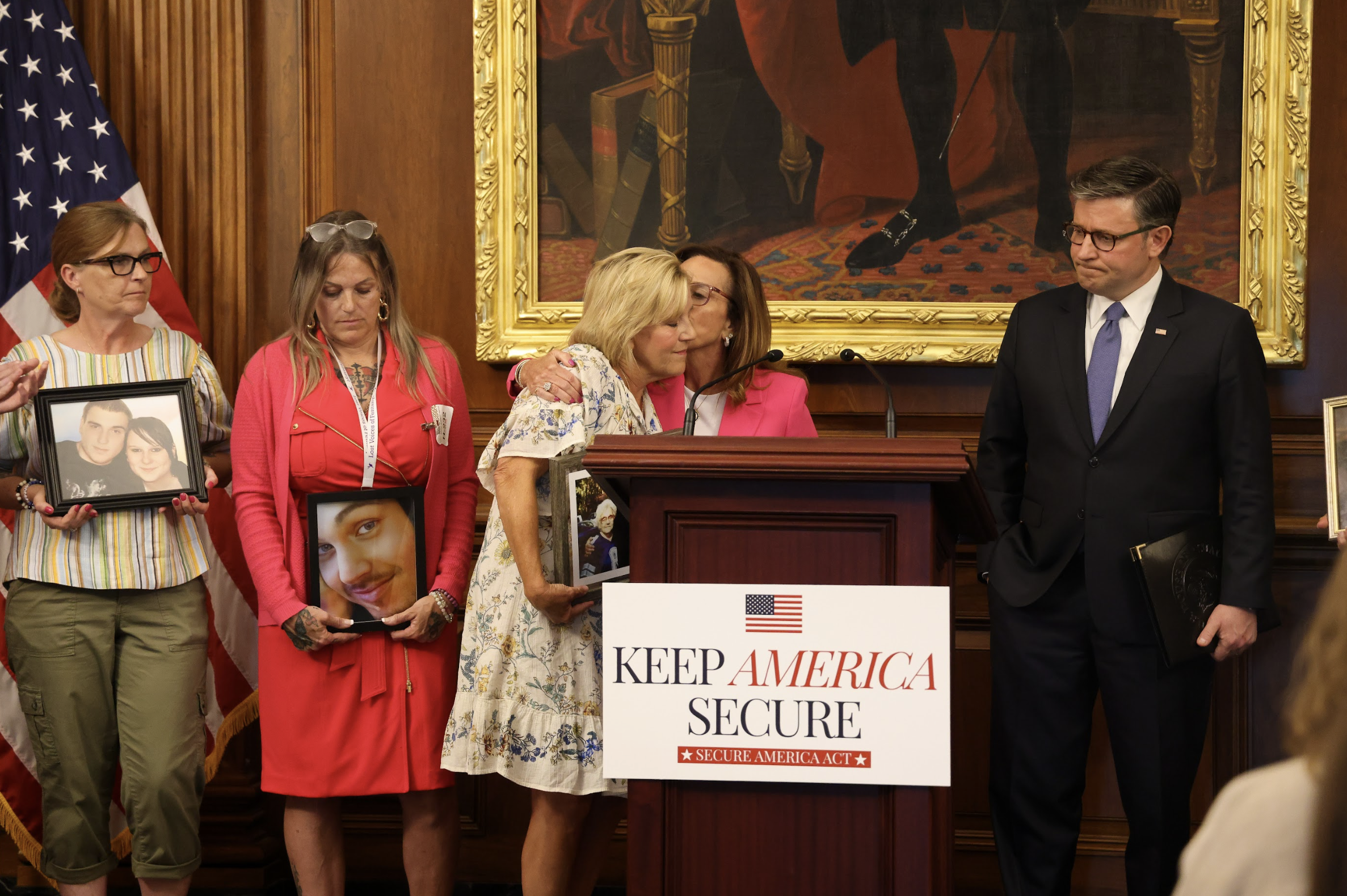 Chairwoman McClain Stands with Angel Families After House Passage of Secure America Act