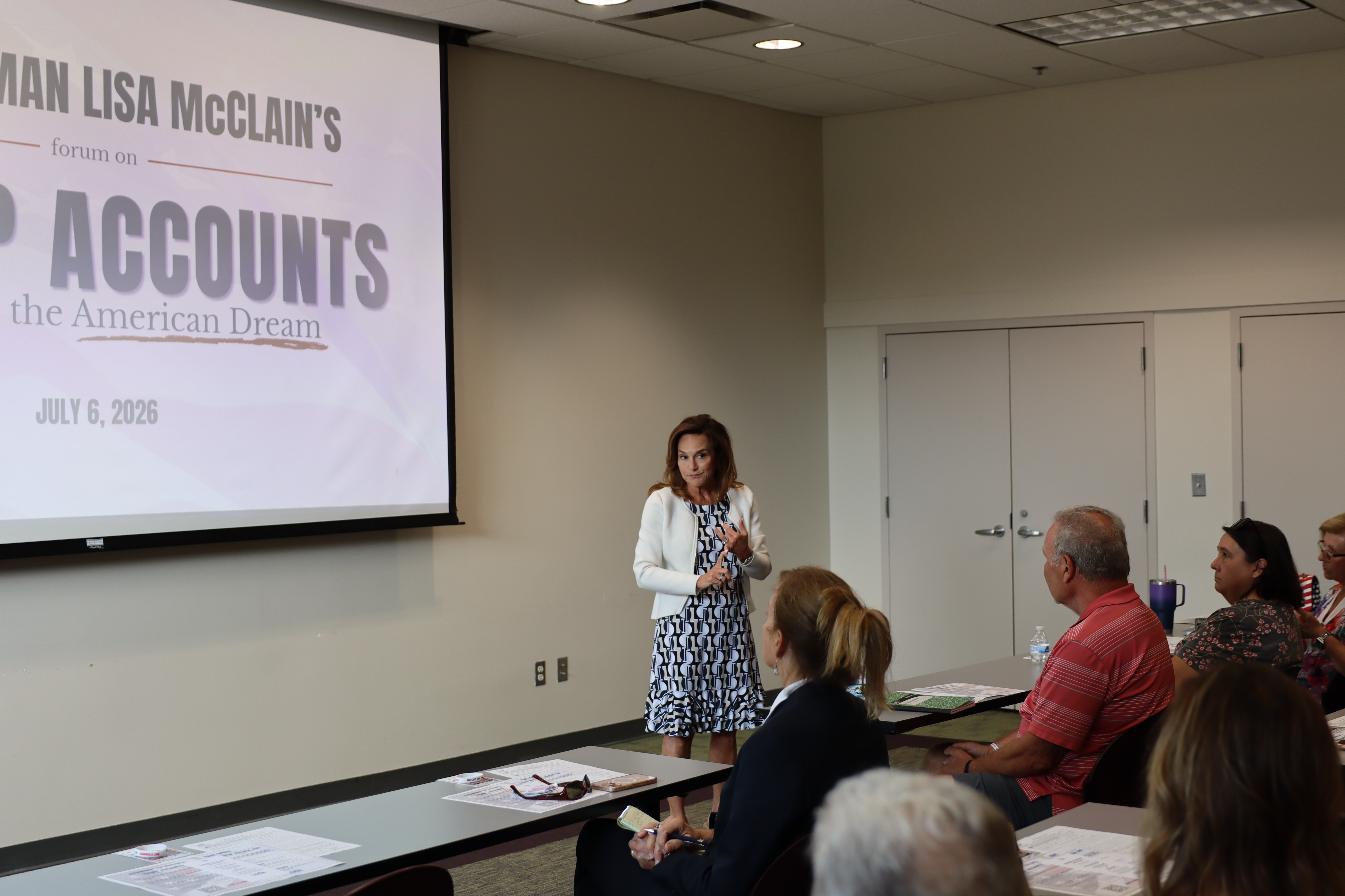 Chairwoman McClain Hosts Trump Accounts Forum to Help Families Plan for the Future