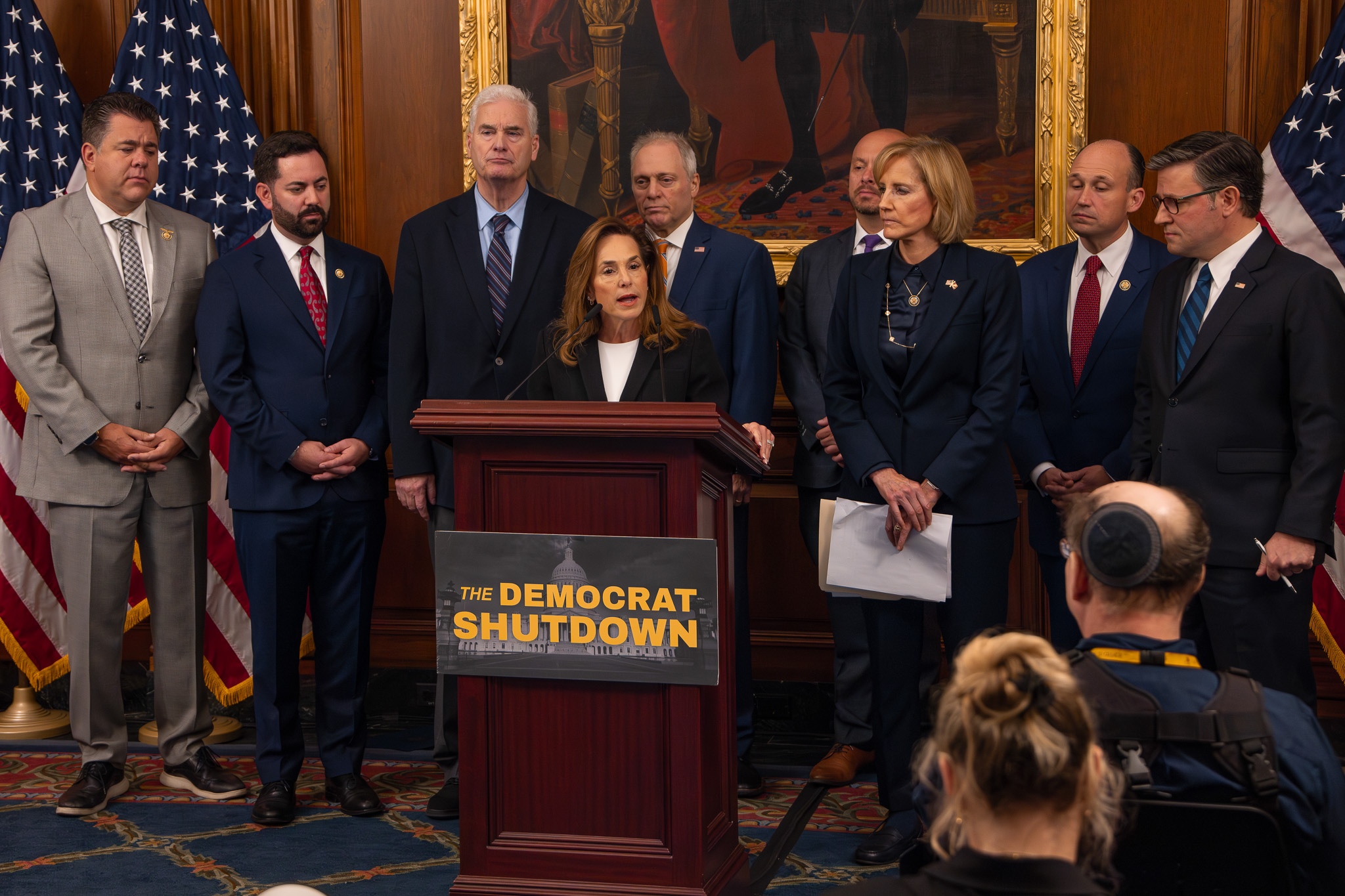 ICYMI: House Republican Conference Chairwoman Lisa McClain delivered remarks at the GOP Leadership Press Conference