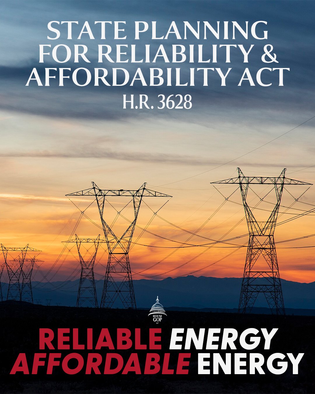 House Passes Rep. Evans’ Bill to Lower Energy Costs, Increase Grid Reliability